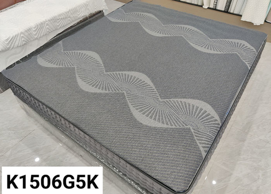 300gsm de gebreide van de de Stoffenlucht van de Jacquardmatras van het de Laagbamboe Stof van de de Houtskoolvezel