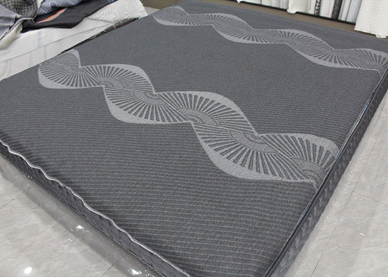 300gsm de gebreide van de de Stoffenlucht van de Jacquardmatras van het de Laagbamboe Stof van de de Houtskoolvezel