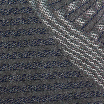 300gsm de gebreide van de de Stoffenlucht van de Jacquardmatras van het de Laagbamboe Stof van de de Houtskoolvezel