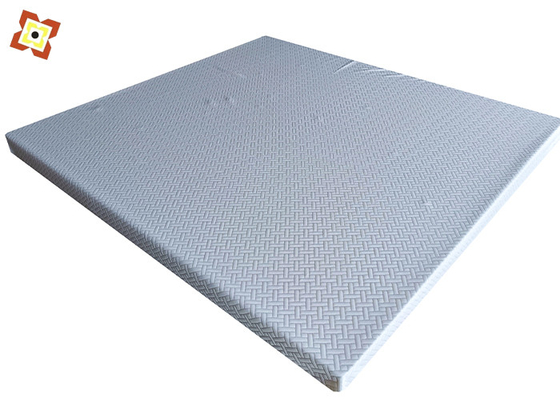 Gebreide de Matras van het Jacquardhoofdkussen het Watteren Stof 500gsm voor Huis Textielhotel