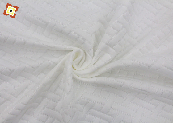 Gebreide de Matras van het Jacquardhoofdkussen het Watteren Stof 500gsm voor Huis Textielhotel