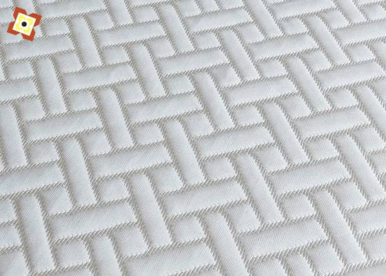 Gebreide de Matras van het Jacquardhoofdkussen het Watteren Stof 500gsm voor Huis Textielhotel