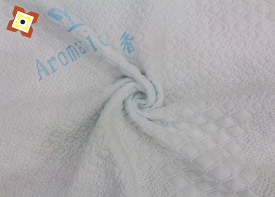 100 polyester gebreide stof matras stof jacquardmatras stof voor matrassen