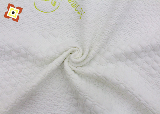100 polyester gebreide stof matras stof jacquardmatras stof voor matrassen