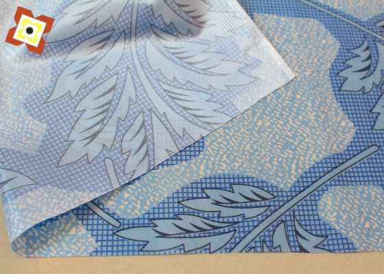 Guangzhou Mattress Quilting Stof gedrukt stof 100 Polyester tricot gedrukt matrasstof