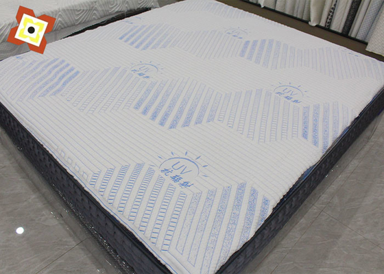 160gsm kogel gebreide jacquard matras stof aangepaste digitale afdrukken