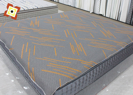 Guangzhou groothandel Stretch Kissen Matras Quilting Stof Brei Jacquard Air Layer Modal Grijs matrasstof