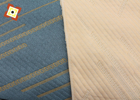 Guangzhou groothandel Stretch Kissen Matras Quilting Stof Brei Jacquard Air Layer Modal Grijs matrasstof