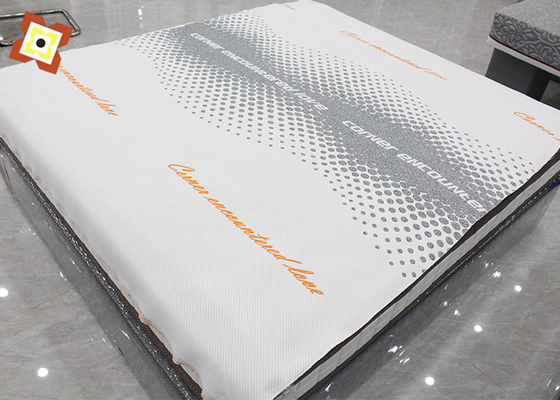 550gsm polyester Gewatteerde Stof Heather Grey Graphene Fabric