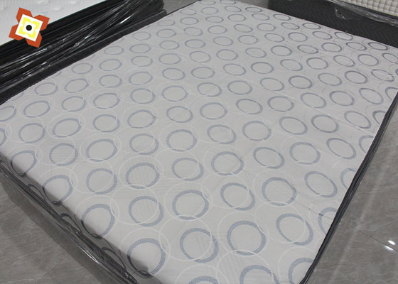 Wit Deeg die Zachte Matras het Watteren Stof 235cm drukken Breedte