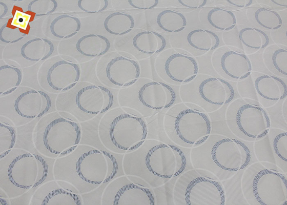 Wit Deeg die Zachte Matras het Watteren Stof 235cm drukken Breedte