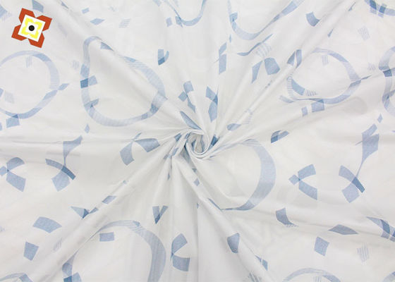 Groothandel Textielstof Vervaardiger Goedkope prijs Verkoop Wit gedrukt Polyester gebreide stof Matrasstof