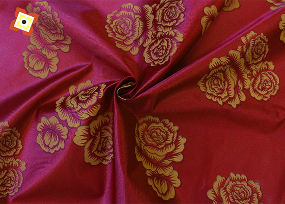 Warp Gebreide Polyester 110GSM Matras Quilting Stof Bedrukt Tie Dyed