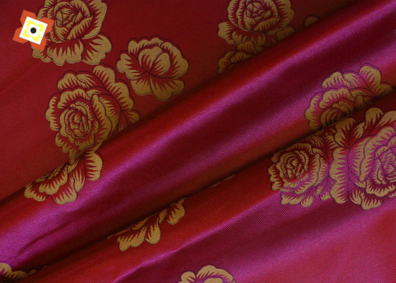 Warp Gebreide Polyester 110GSM Matras Quilting Stof Bedrukt Tie Dyed