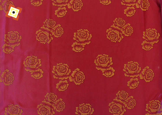 Warp Gebreide Polyester 110GSM Matras Quilting Stof Bedrukt Tie Dyed