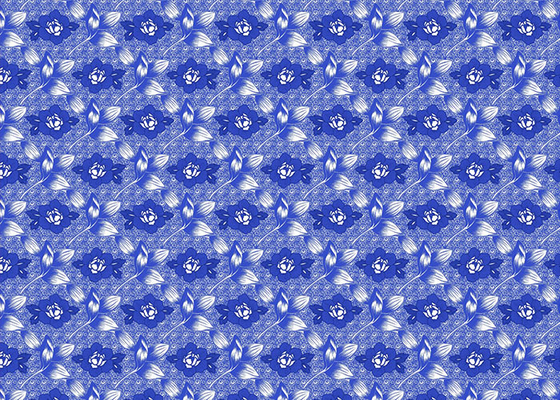 Antiodor Worsted Warp Gebreide polyester matrasstof bedrukt in verschillende patronen