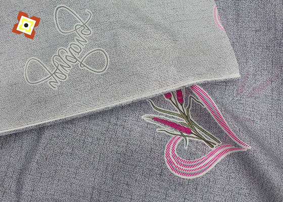 Groothandel 100 Polyester Matras Comilting Stof Warp Gebreide Goud Print Matrasstof