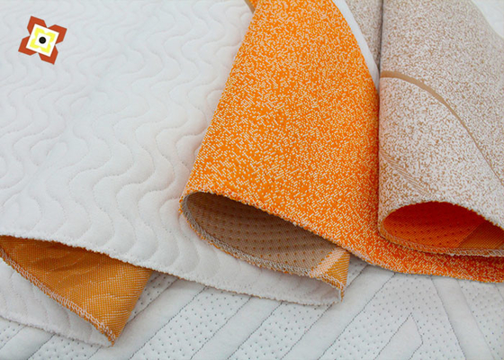 Luxe polyester OEM matras quiltstof geweven jacquard