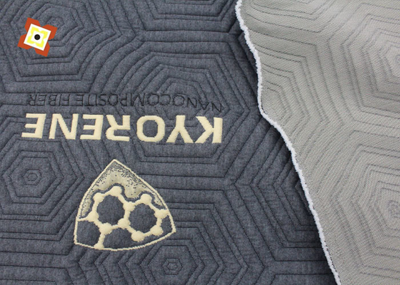 Gerecycleerde allergiebestendige gebreide jacquardstof voor matras, Tencel