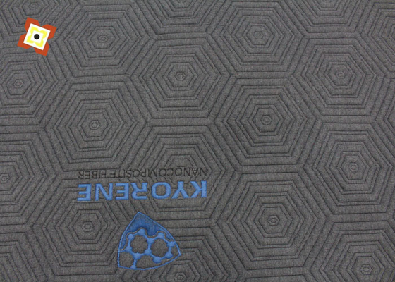 Gerecycleerde allergiebestendige gebreide jacquardstof voor matras, Tencel