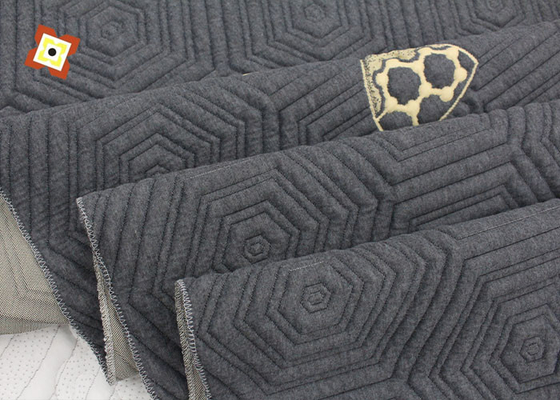 Gerecycleerde allergiebestendige gebreide jacquardstof voor matras, Tencel