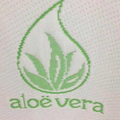 Groene 2.2m Brede 240gsm Gebreide Jacquardstof voor Matras