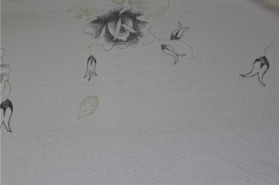 2.2m Stof van de Breedte240g/m2 de Jacquard Gebreide Matras met Rose Pattern