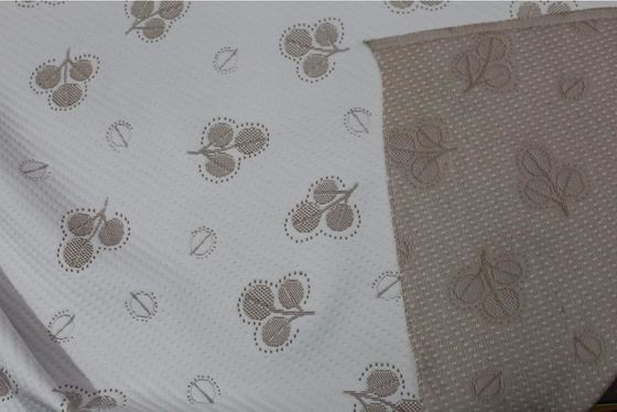 In te ademen Geweven de Jacquard Breiende Stof van 160gsm Polyester voor Matrasdekking