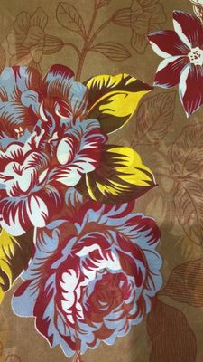 Anti de Polyester van het Water70gsm Tricot het Watteren Stof met Gedrukt Pigment