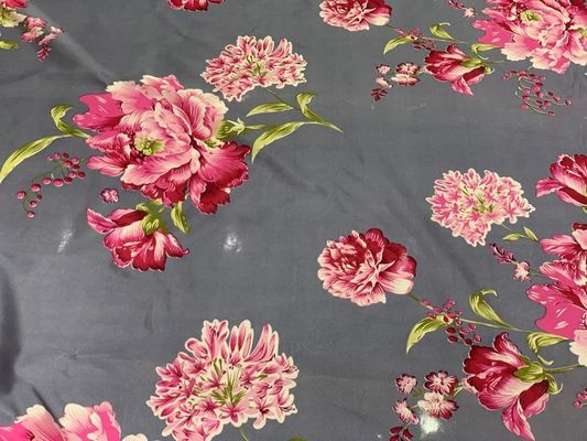 2.3m de Brede 100gsm Druk van de de Stoffenbloem van het Polyestertricot voor Matrasdekking