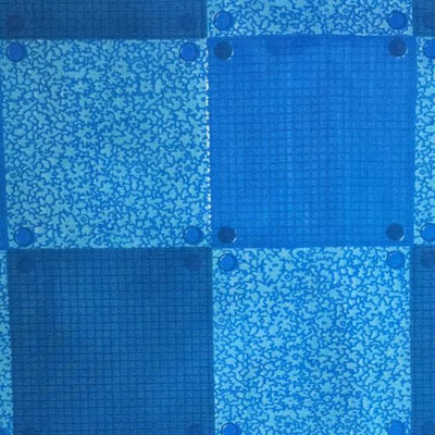 Stof van de het Bewijs de Lichtblauwe Polyester van de stofmijt, 38g/M2-de Stof van de Jacquardmatras