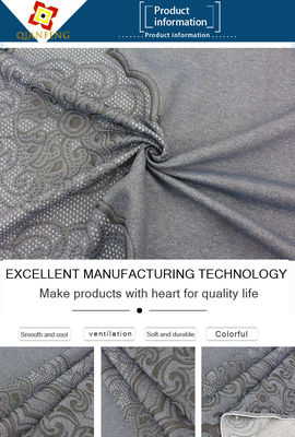 Het koninklijke Patroon breide de Tweezijdige van de het Hoofdkussenhuid van de Jacquardmatras Vriendschappelijke In te ademen Stof