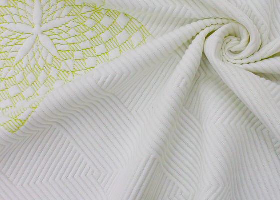 De polyester Gebreide stof van het Jacquardhuis voor Matras stof-Gebreide Stof