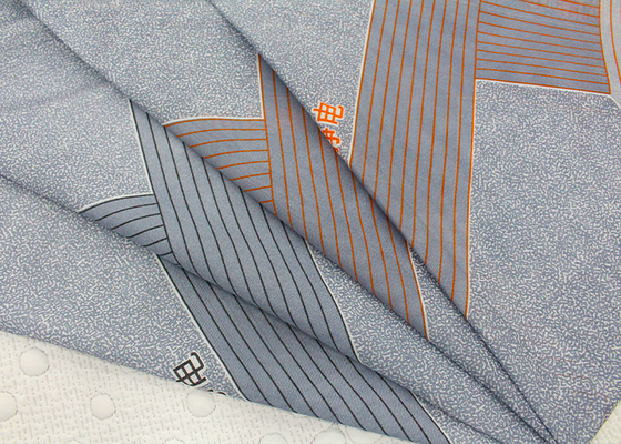 De antistatische Afwijking Gebreide Stof van Microfiber van de Matrasstof Polyester Gedrukte