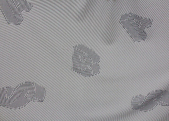 300gsm de Laagmatras van de jacquardlucht het Watteren Stoffenwafel Gebreide Stof